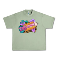 Oil Green Hello 2nd Grade Urban Heavy Tee - RanaPortraitStore