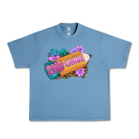 Pebble Blue Hello 2nd Grade Urban Heavy Tee - RanaPortraitStore