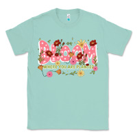 Seafoam bloom where you are planted Classic Tee - JahusDesignShop