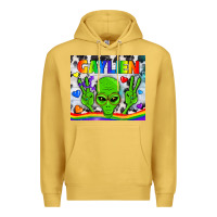 Antique Gold LGBTQ Gaylien Tumbler Premium Hoodie - BundleAndBundleShop