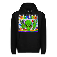 Black LGBTQ Gaylien Tumbler Premium Hoodie - BundleAndBundleShop