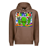 Chestnut LGBTQ Gaylien Tumbler Premium Hoodie - BundleAndBundleShop