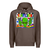 Coffee LGBTQ Gaylien Tumbler Premium Hoodie - BundleAndBundleShop