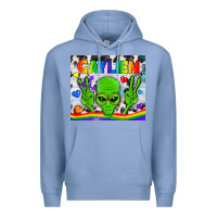 Colony Blue LGBTQ Gaylien Tumbler Premium Hoodie - BundleAndBundleShop