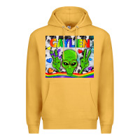 Mustard LGBTQ Gaylien Tumbler Premium Hoodie - BundleAndBundleShop