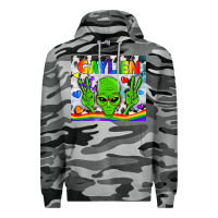 Slate Camo LGBTQ Gaylien Tumbler Premium Hoodie - BundleAndBundleShop