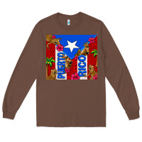 Chestnut puerto rico coqui leopard Long Sleeve Tee - AdoDesignShop
