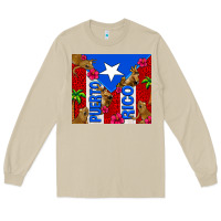 Mushroom puerto rico coqui leopard Long Sleeve Tee - AdoDesignShop