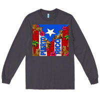 Smoke puerto rico coqui leopard Long Sleeve Tee - AdoDesignShop