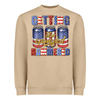 Mushroom getting star spangled hammared Heavyweight Sweatshirt - texasbilliewilder