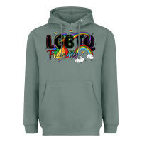 Sage lgbtq  friendly Heavyweight Hoodie - MaliasSmallBusiness
