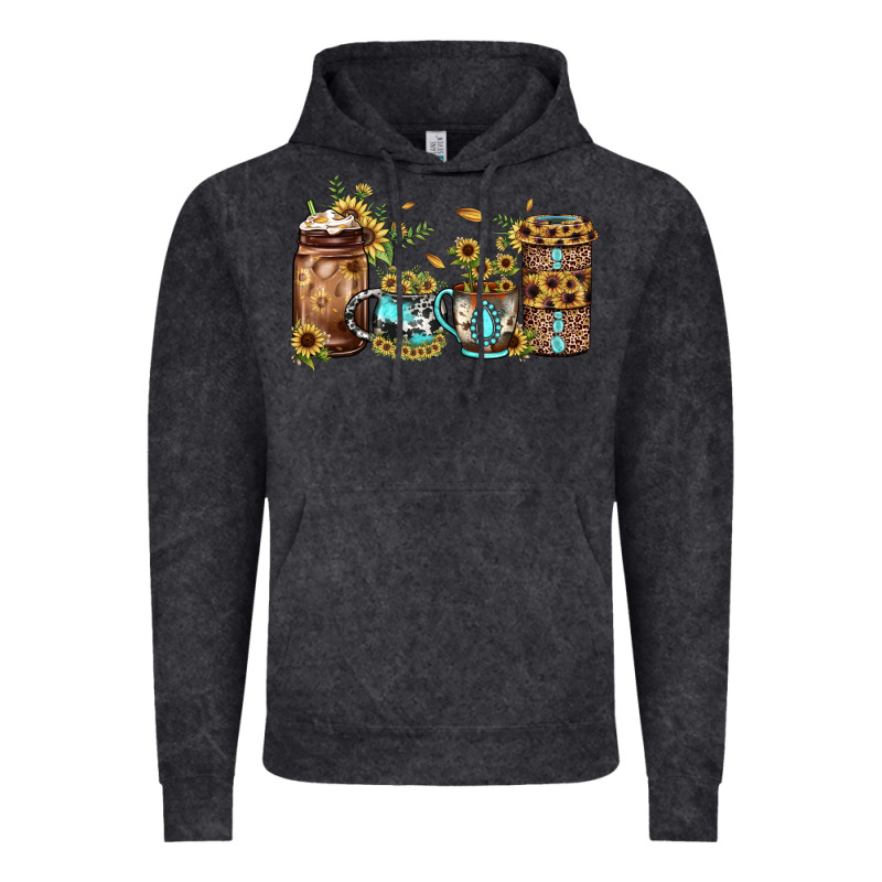 Sunflower Gemstone Coffee Vintage Hoodie by JahusDesignShop | Teevron