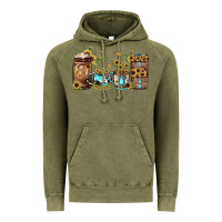 Vintage Olive sunflower gemstone coffee Vintage Hoodie - JahusDesignShop