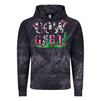 Cloud Black cowgirl lightning bolt Vintage Hoodie - Zillion Design Studio
