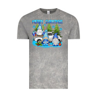 Cloud Rock merry christmas gnomies Vintage Tee - texasbilliewilder