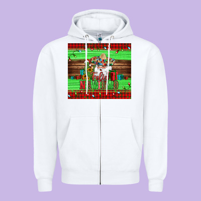 Feliz Navidad Spanish Christmas Santa Tumbler Zipper Hoodie Designed By Jasminsmagicworld