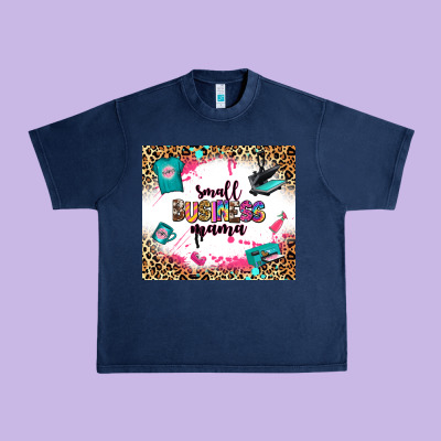 Small Business Mama Urban Heavy Tee Designed By Zillion Design Studio