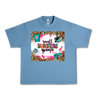 Pebble Blue small business mama Urban Heavy Tee - Zillion Design Studio