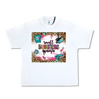 White small business mama Urban Heavy Tee - Zillion Design Studio