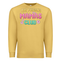 Antique Gold the praying mamas club Premium Sweatshirt - MaliasSmallBusiness