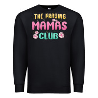 Black the praying mamas club Premium Sweatshirt - MaliasSmallBusiness