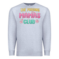 Heather Grey the praying mamas club Premium Sweatshirt - MaliasSmallBusiness
