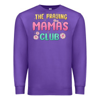 Purple the praying mamas club Premium Sweatshirt - MaliasSmallBusiness