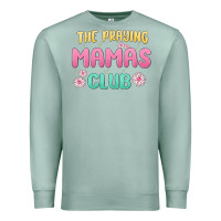 Seafoam the praying mamas club Premium Sweatshirt - MaliasSmallBusiness