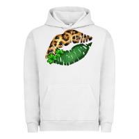 Pigment Lunar Rock St. Patricks Day Leopard Lips Urban Hoodie - Bettercallsaul