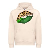 Sandshell St. Patricks Day Leopard Lips Urban Hoodie - Bettercallsaul