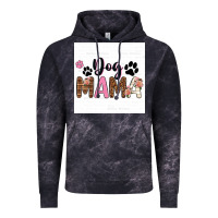 Cloud Black dog mama  texas billie wilder filigran. Vintage Hoodie - texasbilliewilder