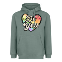 Sage be you Heavyweight Hoodie - MaliasSmallBusiness