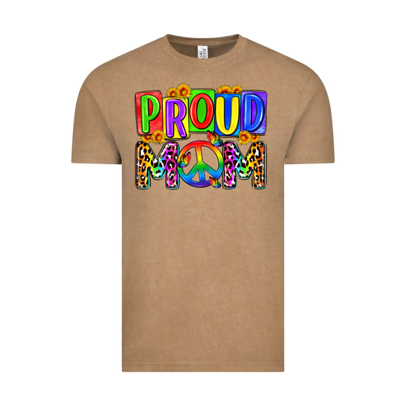 Proud Mom Lgbt Vintage Tee by Zillion Design Studio | Teevron