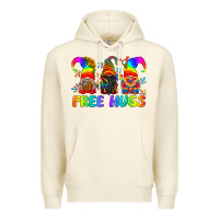 Sandshell LGBTQ Free Hugs Gnomes Premium Hoodie - BundleAndBundleShop