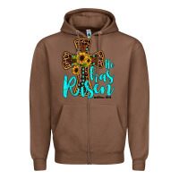 Chestnut he has risen Zipper Hoodie - JahusDesignShop