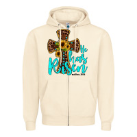 He Has Risen Zipper Hoodie | Teevron