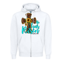 White he has risen Zipper Hoodie - JahusDesignShop