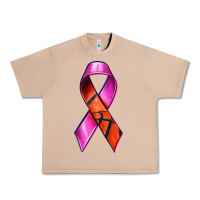 Burro Breast Cancer Ribbon Basketball Urban Heavy Tee - texasbilliewilder