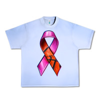 Grape Ice Breast Cancer Ribbon Basketball Urban Heavy Tee - texasbilliewilder