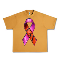 Peanut Butter Breast Cancer Ribbon Basketball Urban Heavy Tee - texasbilliewilder