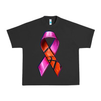 Pigment Black Breast Cancer Ribbon Basketball Urban Heavy Tee - texasbilliewilder