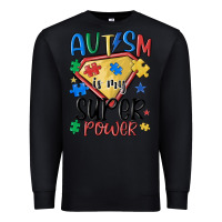 Black autism is my super power Premium Sweatshirt - MaliasSmallBusiness