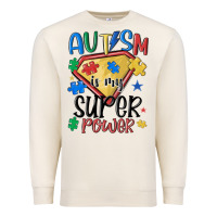 Sandshell autism is my super power Premium Sweatshirt - MaliasSmallBusiness