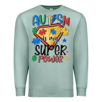 Seafoam autism is my super power Premium Sweatshirt - MaliasSmallBusiness