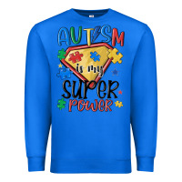 True Royal autism is my super power Premium Sweatshirt - MaliasSmallBusiness