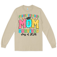 Mushroom forget the grad mom survived class of 2024 Long Sleeve Tee - JahusDesignShop