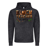 Black Teacher Magic Melanin Male Teacher Vintage Hoodie | Teevron