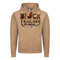 Vintage Coffee black teacher magic melanin male teacher Vintage Hoodie - texasbilliewilder