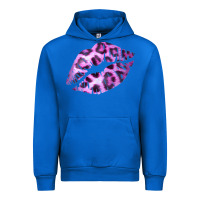 Cobalt Pink Leopard Lips Urban Hoodie - Bettercallsaul