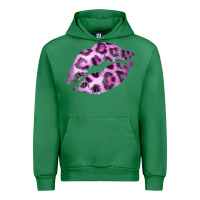 Emerald Pink Leopard Lips Urban Hoodie - Bettercallsaul
